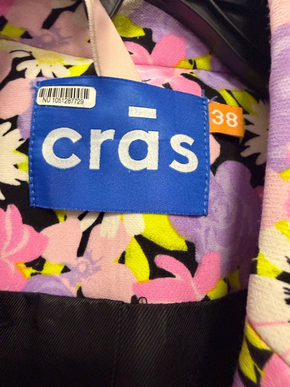 Cras Copenhagen|  Maggie Floral Blazer Pearl Heart Buttons | EU 36/38 Med Lg|EUC - Picture 5 of 10